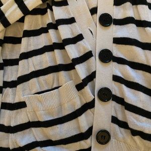 Striped cardigan